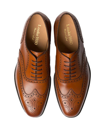 Loake Buckingham Brogue Brown Calf | Brown