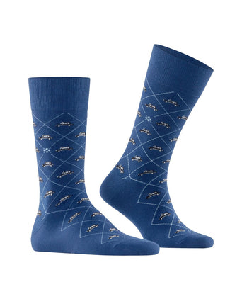 Burlington Socks Black Cab | Blue