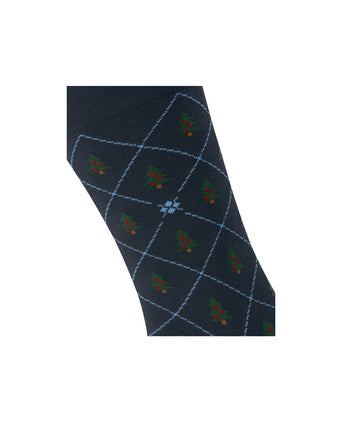 Burlington Sok Christmas Tree | Blauw