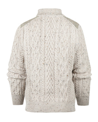 Half Zip Pullover | Beige