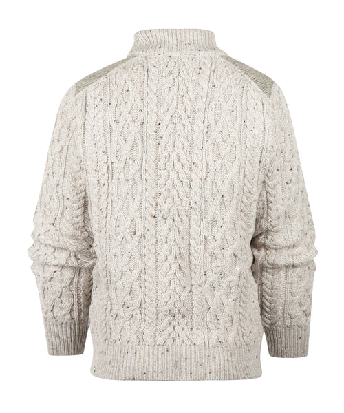 Half Zip Pullover | Beige