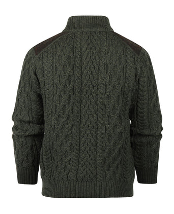 Half Zip Pullover | Green