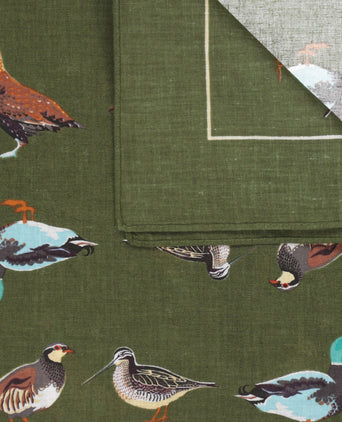 Handkerchief Birds | Green