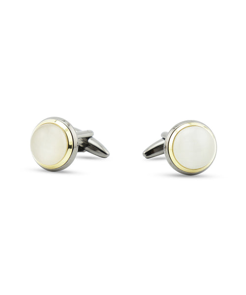 Cufflinks | White