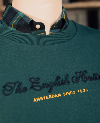 Sweater with logo | 90 Y Green