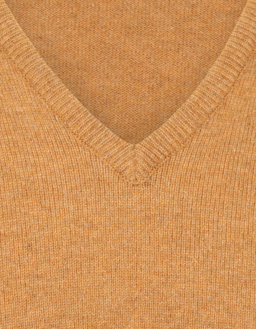 William Lockie Pullover Lambswool V-neck | Gazelle