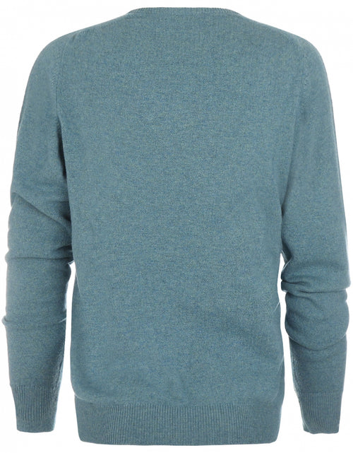 William Lockie Pullover Lambswool V-neck | Lovat