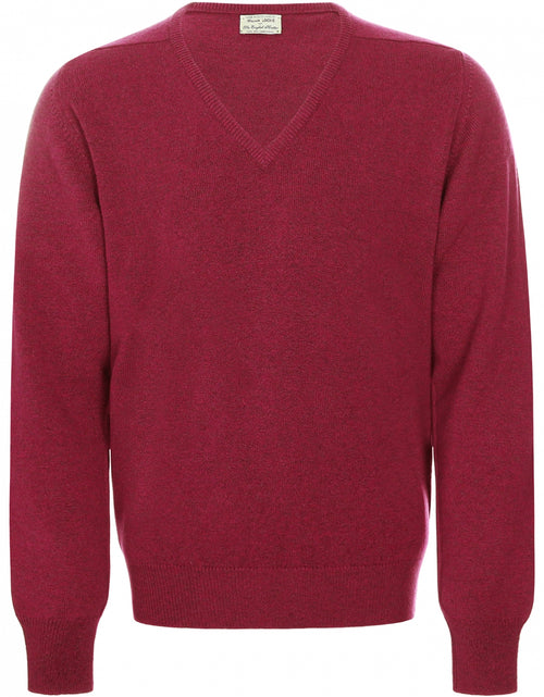 William Lockie Pullover Lamswol V-hals | Roship