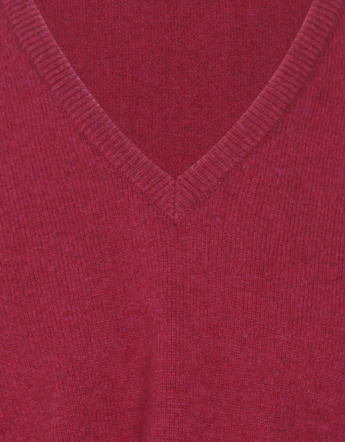 William Lockie Pullover Lamswol V-hals | Roship