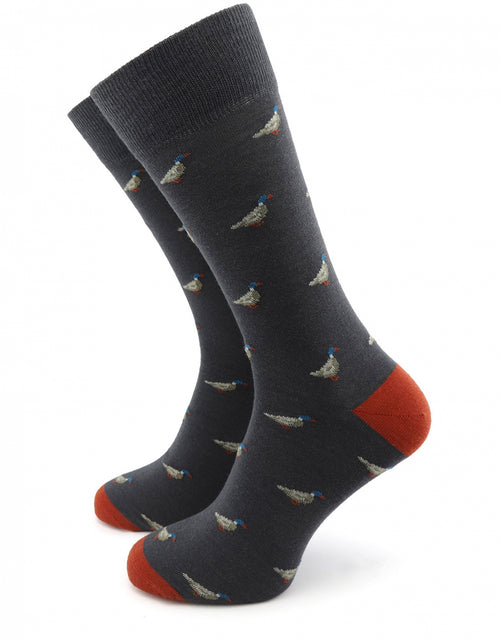 Corgi men's socks | Grey