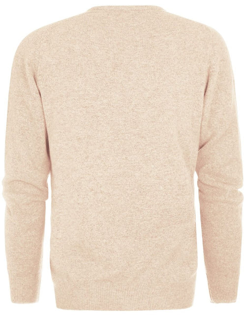 Pullover v-hals lamswol *Sale* | Beige