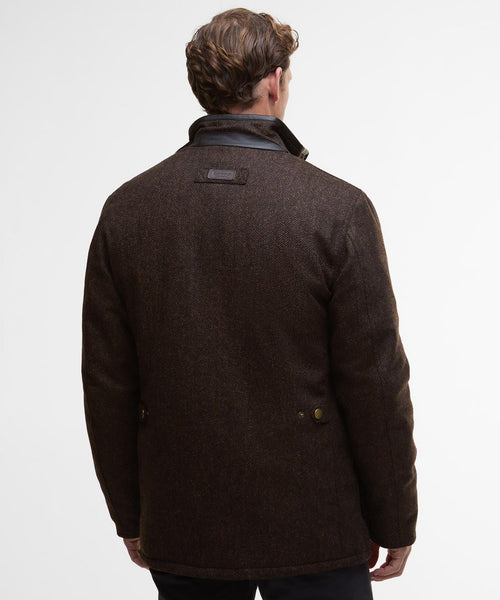 Barbour Hereford Tweed Wool Jacket | Brown