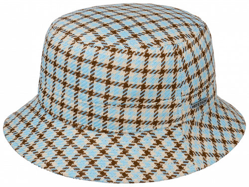 Bucket Hat Check | Blauw Ruit