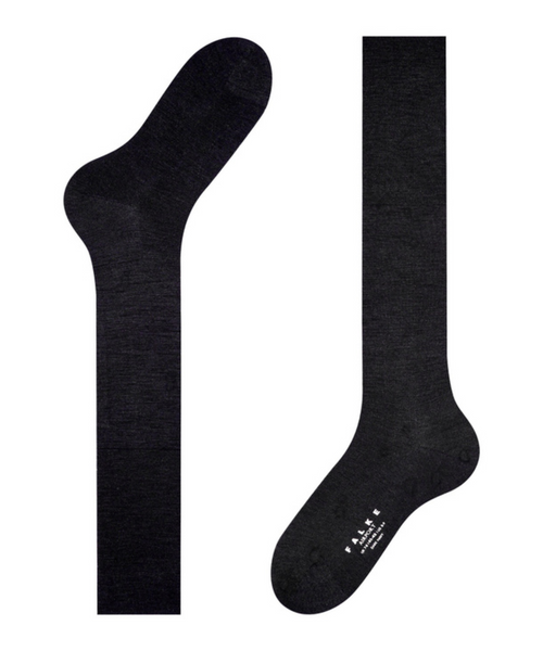 Airport Men's Knee Socks | Black