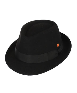 Trilby Hoed Troy | Zwart