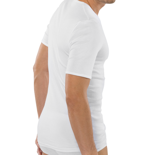 Schiesser T-shirt ronde hals | Wit