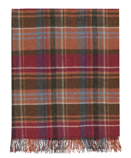 Ierse Plaid van Shetland Wol | Ruit