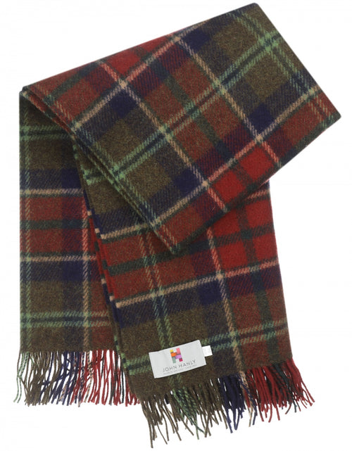 Irish Plaid of Shetland Wool | Check