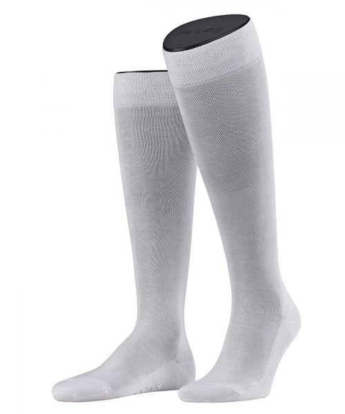 Tiago men's knee socks | White