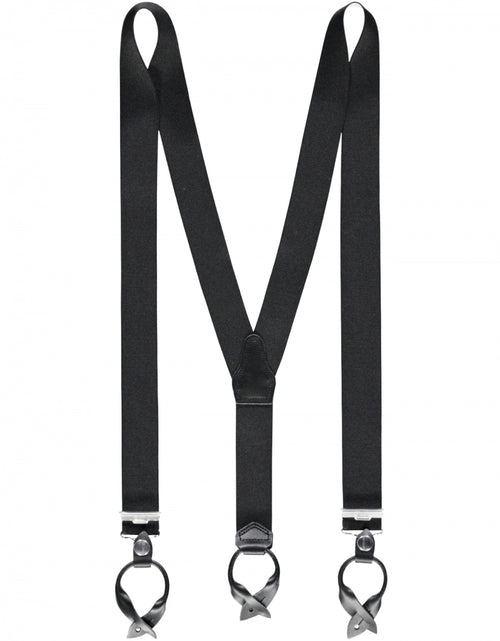 Braces with straps | Black