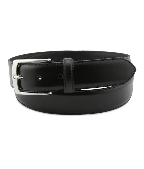 Leren riem | Zwart