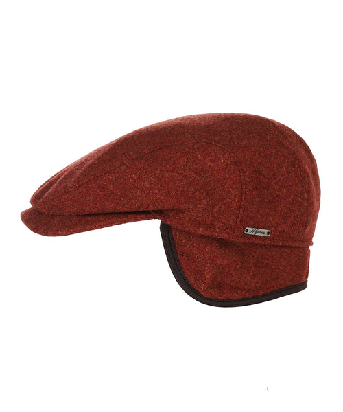 Wigens Tweed Cap | Rood