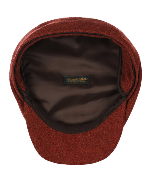 Wigens Tweed Cap | Rood