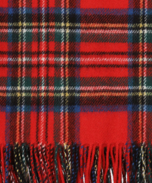 Ierse Plaid van Lamswol | Royal Stewart Tartan