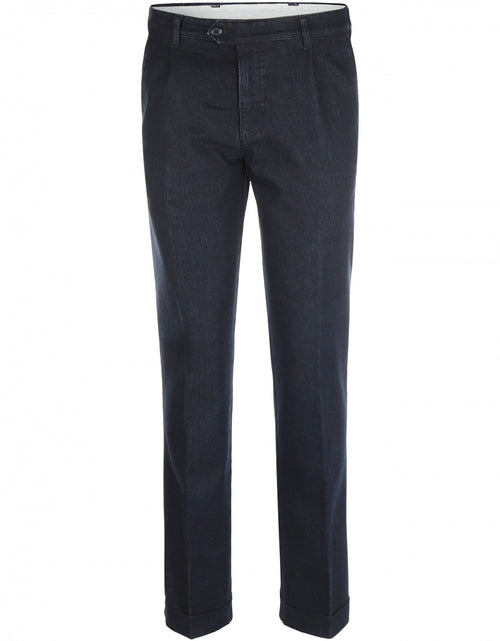 Pantalon jeans | Navy Blauw