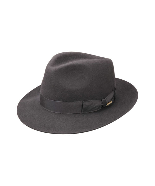 Stetson Fedora Furfelt | Donker Grijs