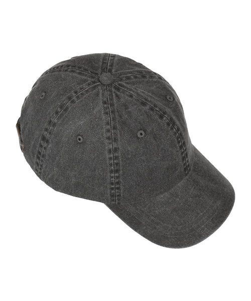 Katoenen Baseball Cap | Zwart