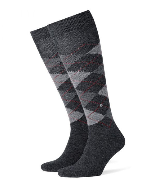 Preston Men's Knee Socks | Grey