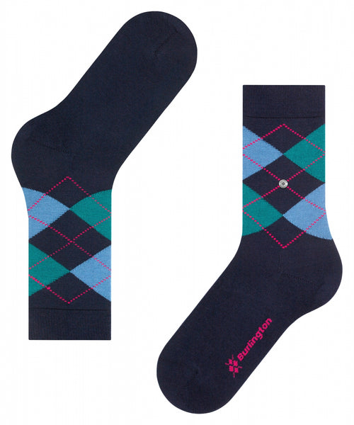 Marylebone women's socks | Blue