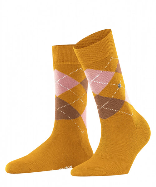 Marylebone women's socks | Yellow