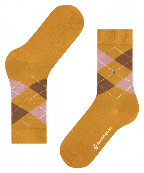 Marylebone women's socks | Yellow