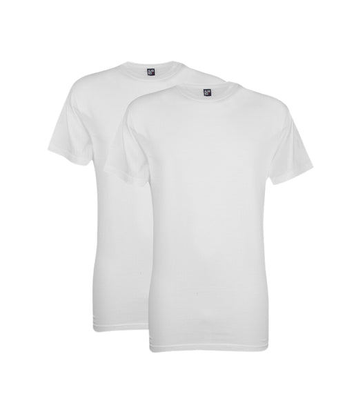 T-shirt 2-pack Ronde Hals | Wit