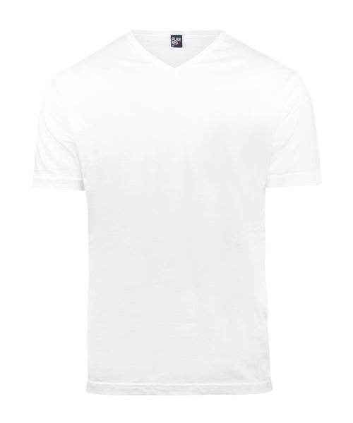 T-shirt 2-pack narrow V-neck | White