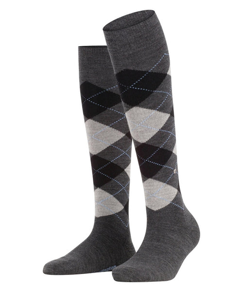 Marylebone Women's Knee Socks | Grey