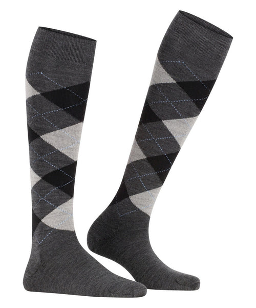 Marylebone Women's Knee Socks | Grey