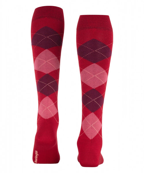 Marylebone Women's Knee Socks | Red