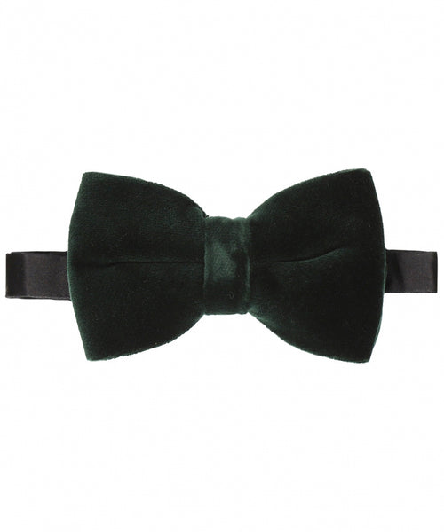 Fluweel velour bowtie | Groen