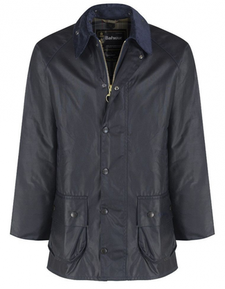 Waxed jacket Beaufort | Navy Blauw