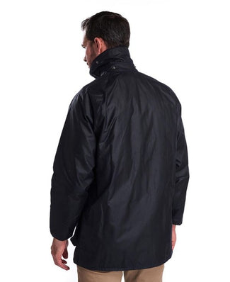 Waxed jacket Beaufort | Navy Blauw