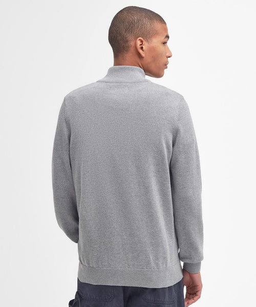 Barbour Cotton Half Zip Pullover | Grey