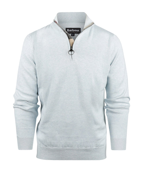 Barbour Cotton Half Zip Pullover | Blue