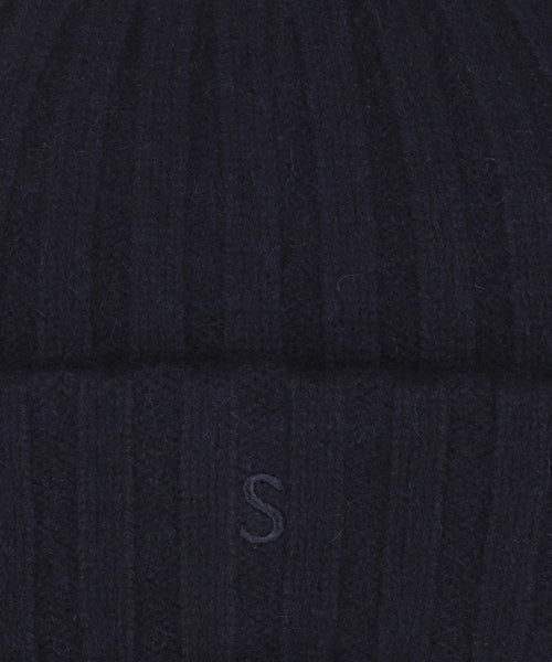 Stetson Beanie Cashmere | Navy Blauw