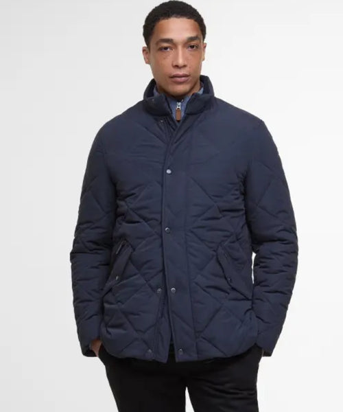 Barbour Chelsea Quilted Jacket | Navy Blue