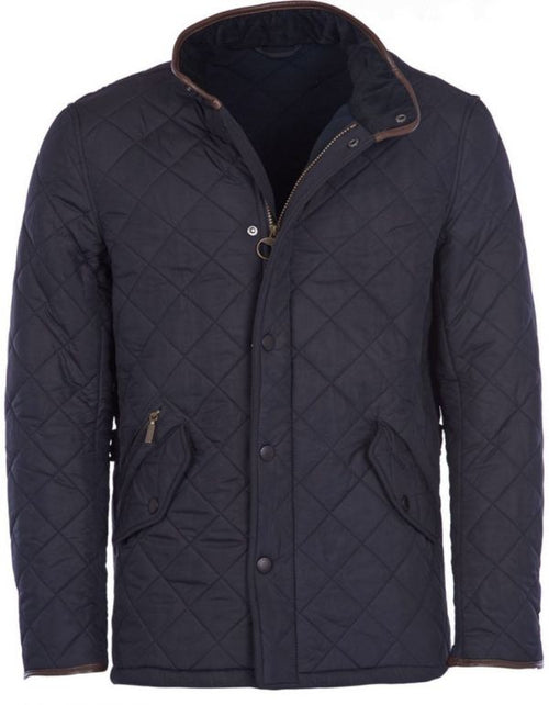 Barbour Quilted jacket Powell | Navy Blauw