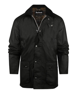 Wax jacket Ashby | Zwart