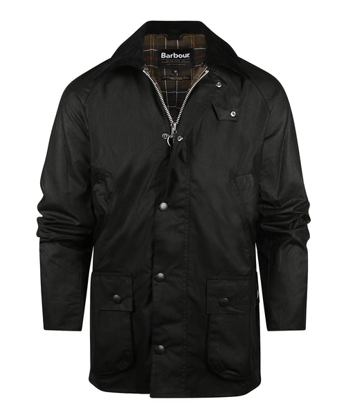 Ashby Wax Jacket | Black